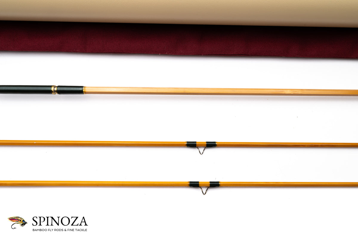 Sweetgrass Bamboo Fly Rod 6'6" 2/2 #4 Staggered Ferrule - ferrules and tip tops detail