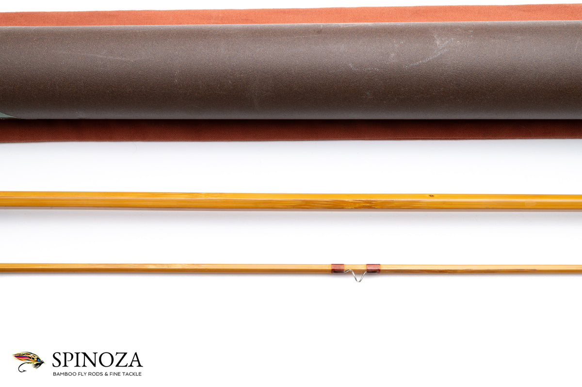Sweetgrass Mantra Bamboo Fly Rod 7'9" 2/1 #5 - rod sections with guides and wraps