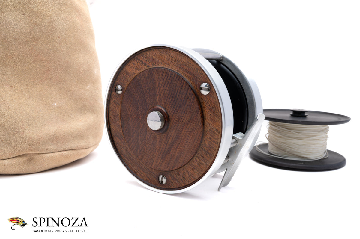 Ted Godfrey Anti-Reverse Salmon Reel with Spare Spool