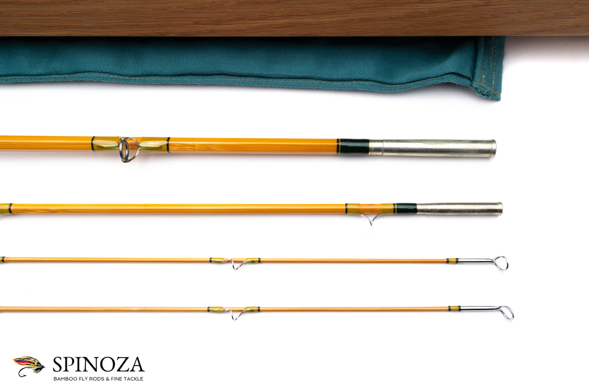 Ted Simroe Special Bamboo Fly Rod 8' 3/2 #7 - ferrules and tip tops detail