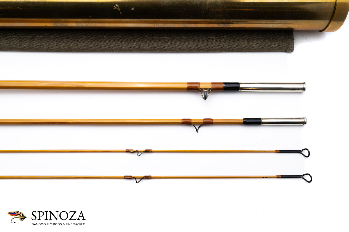 Thomas and Thomas Au Natural Commemorative Bamboo Fly Rod 7'6" 3/2 #4 - guide wrapping and spacing