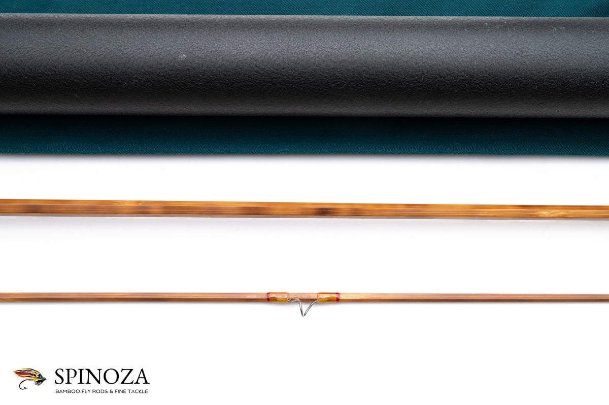 Thomas & Thomas Bamboo Fly Rod 7’ 2/1 #4 - rod sections with wrapping detail