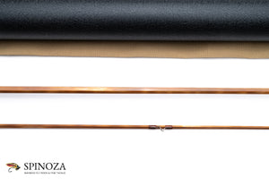 Thomas and Thomas Classic Bamboo Fly Rod 7'6" 2/1 #3 - rod sections with wrapping detail