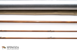 Thomas and Thomas Hendrickson Bamboo Fly Rod 8' 2/2 #5 - rod sections with wrapping detail