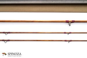 Thomas & Thomas Caenis Bamboo Fly Rod 7’6” 2/2 #3 - guide wrapping and spacing