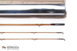 Thomas and Thomas Caenis Bamboo Fly Rod 6'6" 2/2 #3 - ferrule detail and joints