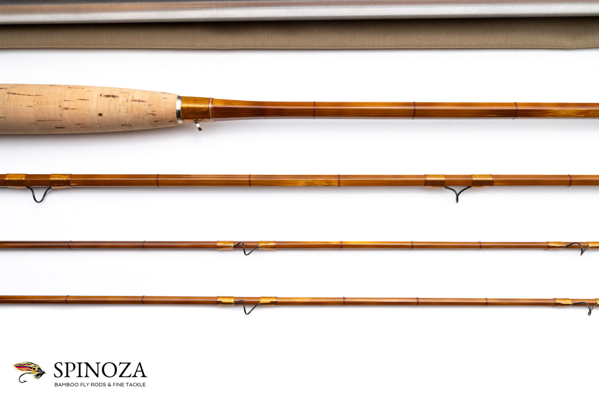 Thomas and Thomas Catskill Legends Bamboo Fly Rod 8' 3/2 #5 - maker's marking and inscription