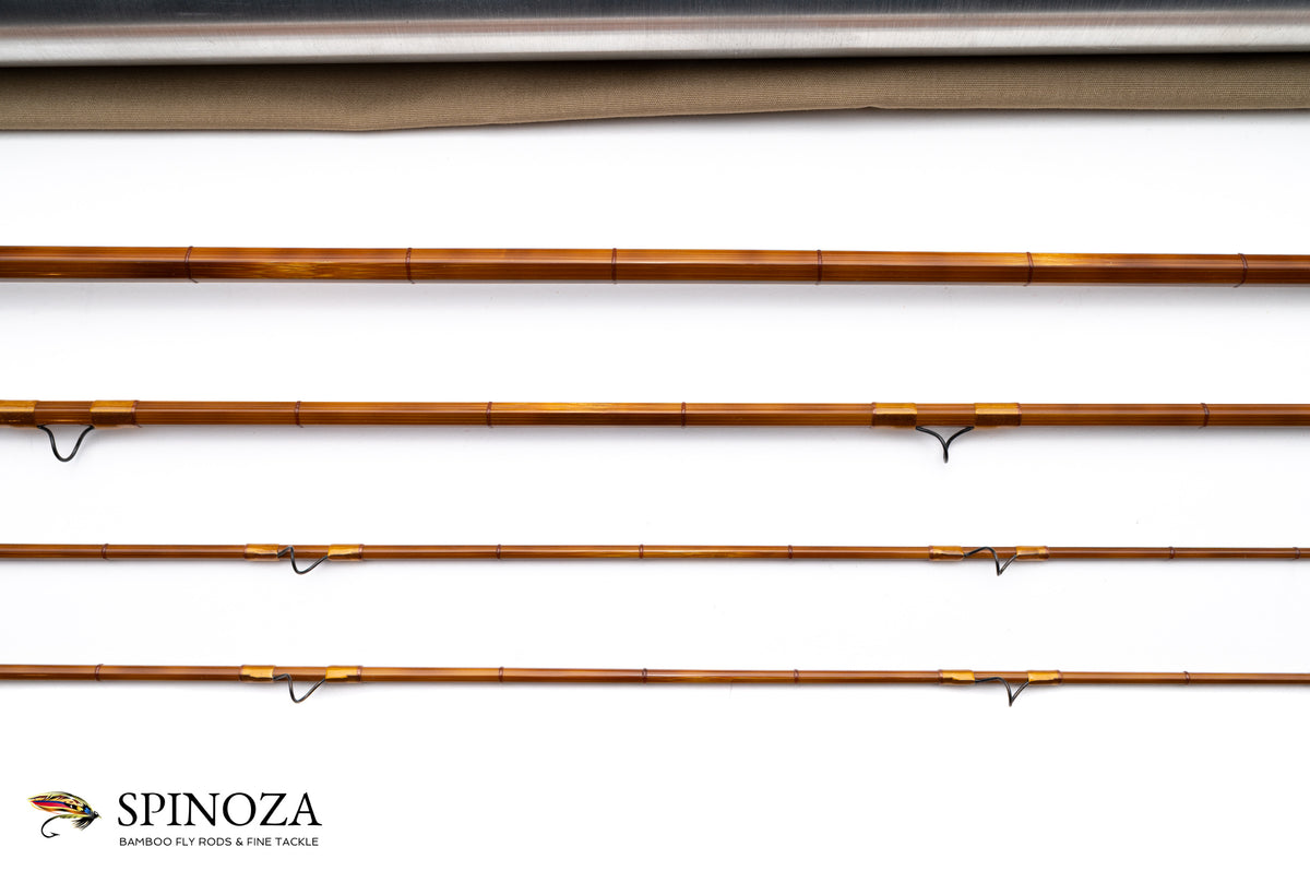 Thomas and Thomas Catskill Legends Bamboo Fly Rod 8' 3/2 #5 - rod sections with wrapping detail
