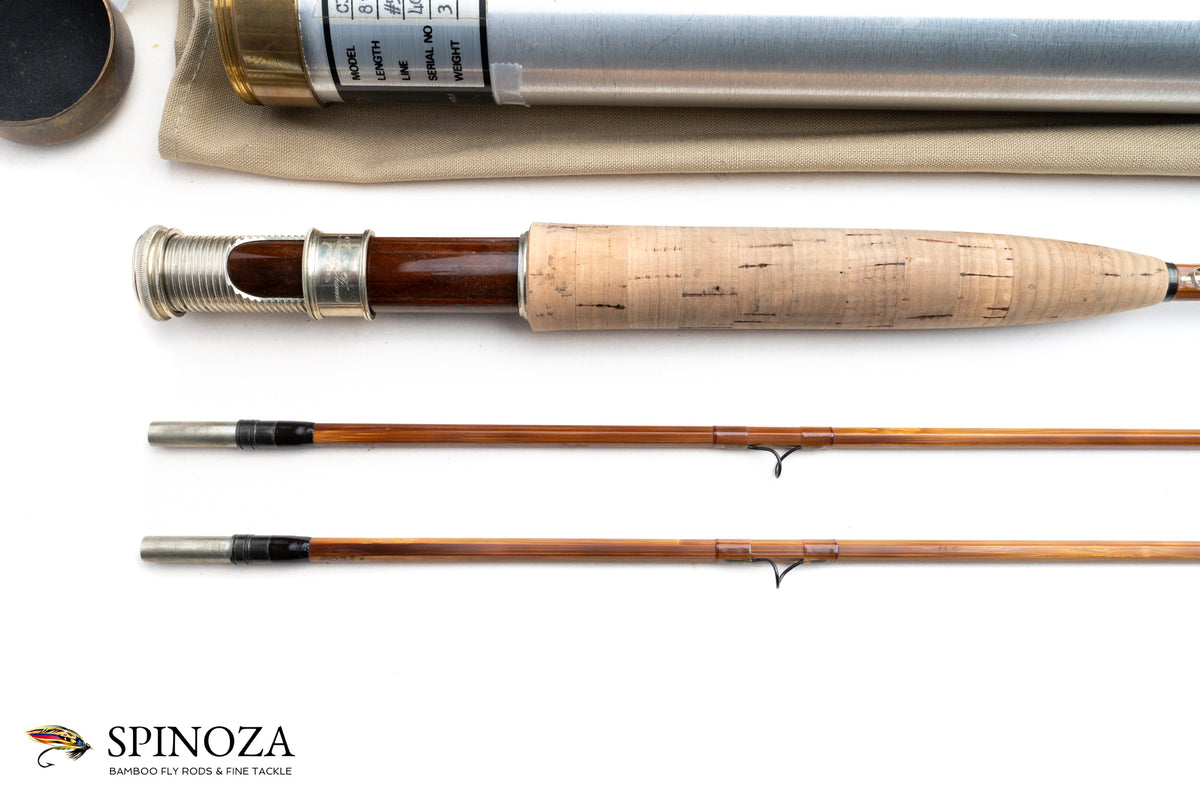 Thomas and Thomas Classic Fly Rod 8' 2/2 #5 - grip and reel seat close-up