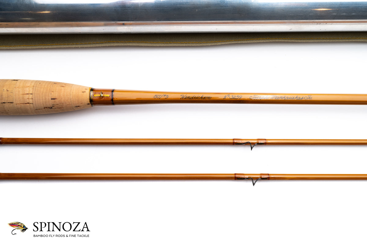 Thomas and Thomas Hendrickson Bamboo Fly Rod 8' 2/2 #5 - maker's marking and inscription