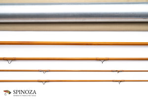 Thomas and Thomas Hendrickson Bamboo Fly Rod 8' 3/2 #4/5 - rod sections with wrapping detail