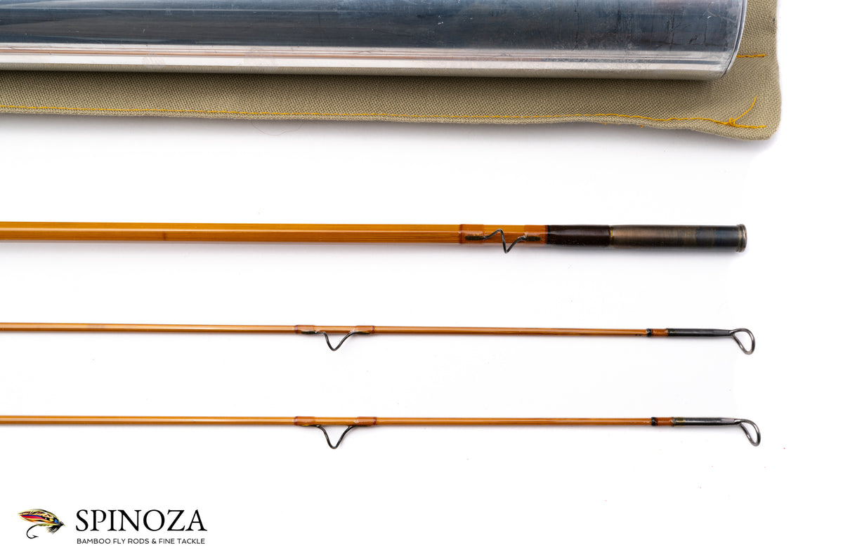 Thomas and Thomas Hendrickson Bamboo Fly Rod 8' 2/2 #5 - full rod assembled view