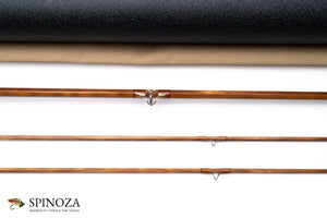 Thomas and Thomas Henry's Fork Bamboo Fly Rod 8'6" 2/2 #5 - ferrule detail and joints