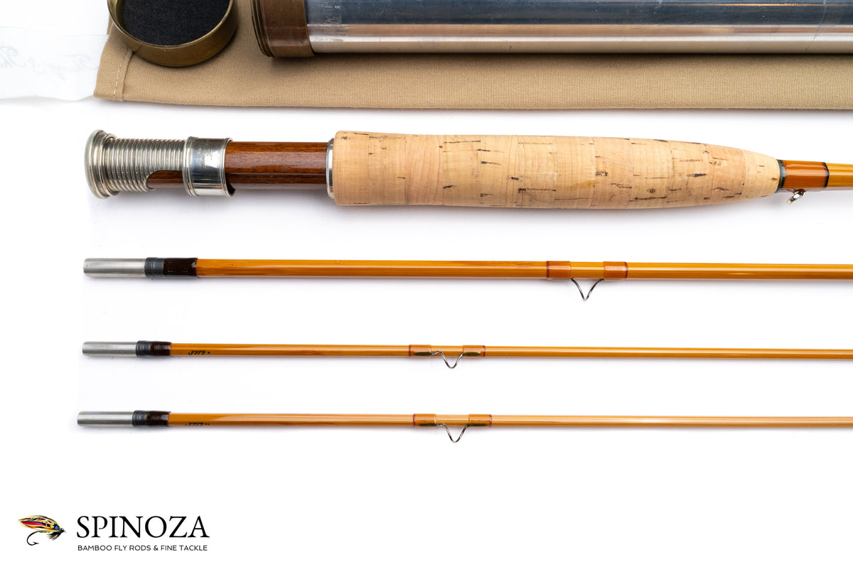 Thomas and Thomas Paradigm Bamboo Fly Rod 8' 3/2 #5 - grip and reel seat close-up