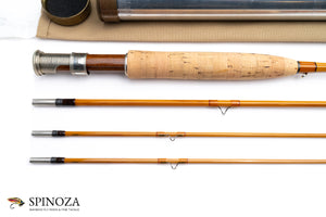 Thomas and Thomas Paradigm Bamboo Fly Rod 8' 3/2 #5 - grip and reel seat close-up