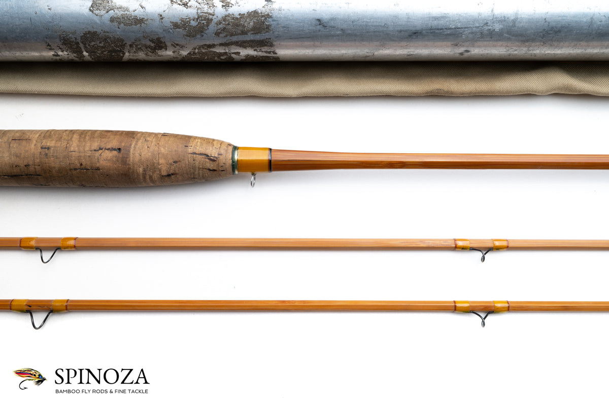 Thomas and Thomas Paradigm Bamboo Fly Rod 8' 2/2 #5 - maker's marking and inscription