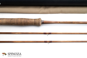 Thomas & Thomas Paradigm Bamboo Fly Rod 8'6" 2/2 #5 - maker's marking and inscription