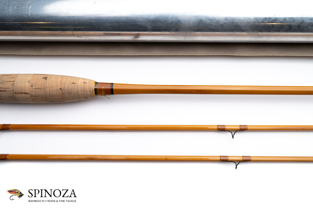 Thomas and Thomas Paradigm Bamboo Fly Rod 8' 2/2 #6 - maker's marking and inscription