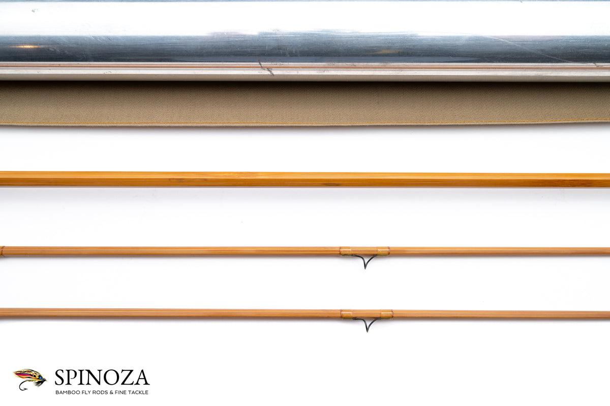 Thomas and Thomas Paradigm Bamboo Fly Rod 8' 2/2 #5 - rod sections with wrapping detail