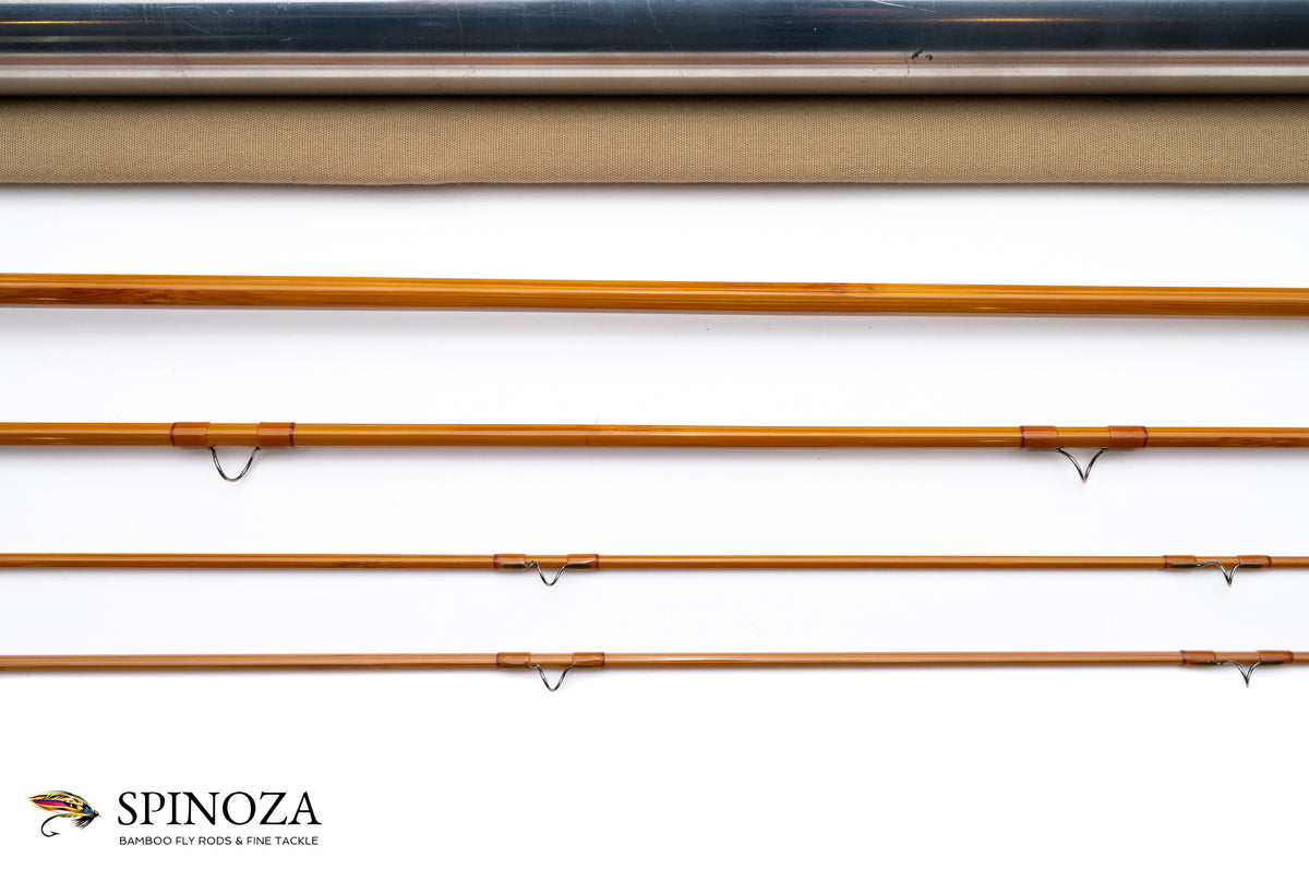 Thomas and Thomas Paradigm Bamboo Fly Rod 8' 3/2 #5 - rod sections with wrapping detail