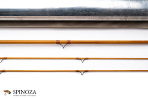 Thomas and Thomas Paradigm Bamboo Fly Rod 8' 2/2 #6 - rod sections with guides