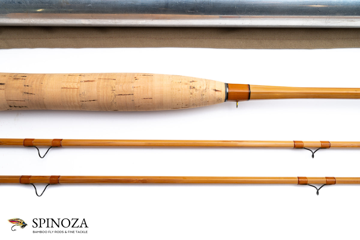 Thomas and Thomas Salmon XL Bamboo Fly Rod 8'6" 2/2 #7 - maker's marking and inscription