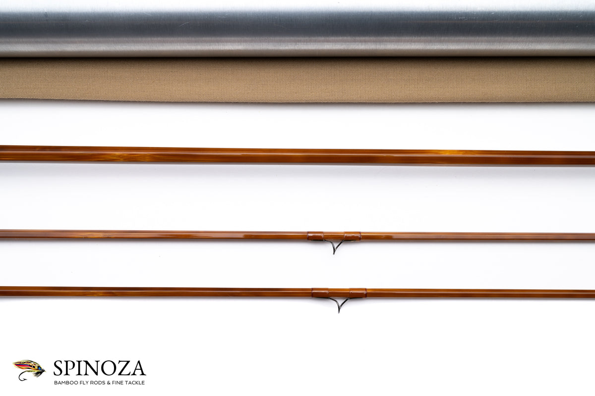 Thomas and Thomas Sans Pareil Bamboo Fly Rod 8' 2/2 #6 - rod sections with wrapping detail
