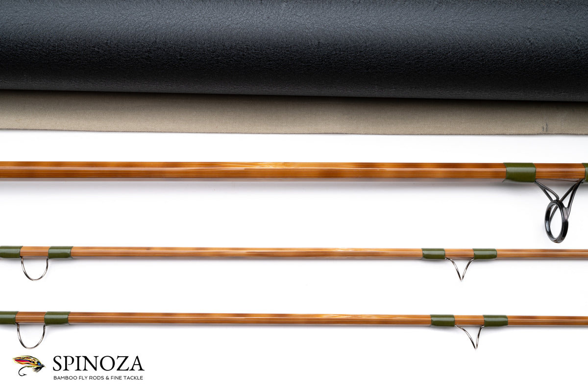Thomas and Thomas Sextant Bamboo Fly Rod 8'5" 2/2 #10 - guide wrapping and spacing