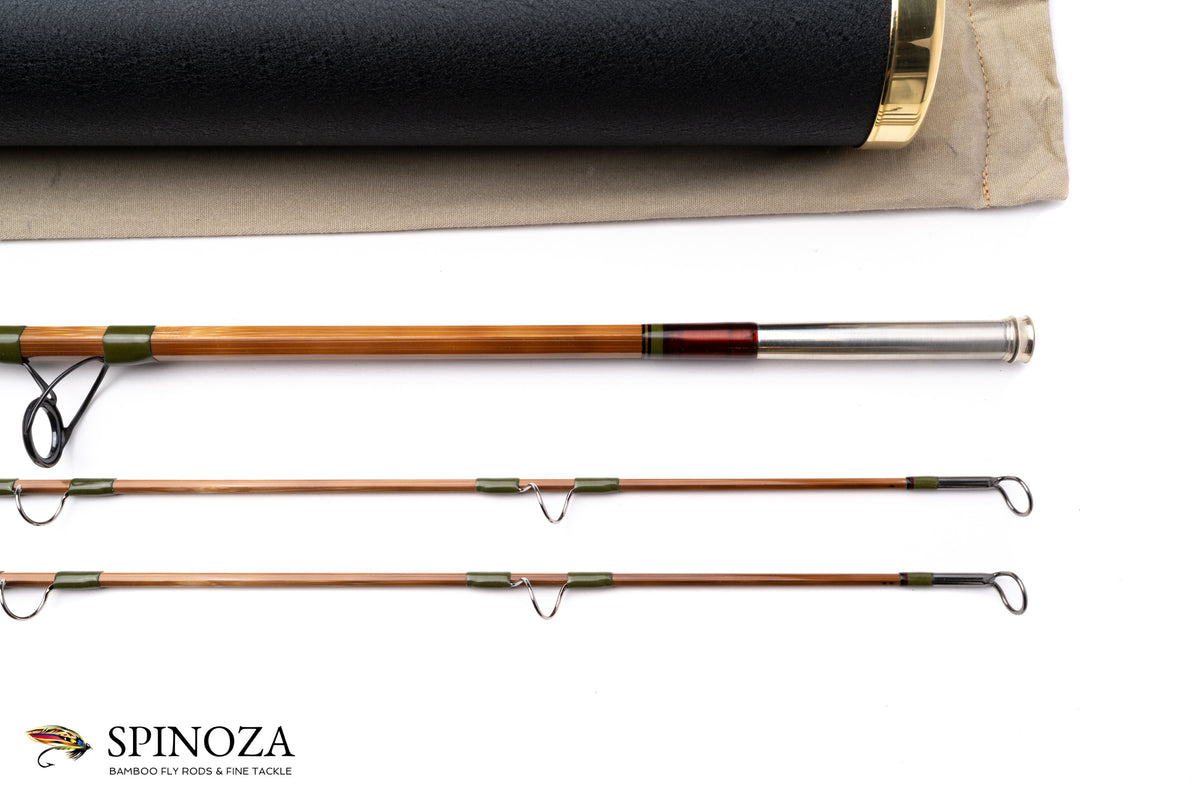 Thomas and Thomas Sextant Bamboo Fly Rod 8'5" 2/2 #10 - full rod assembled view