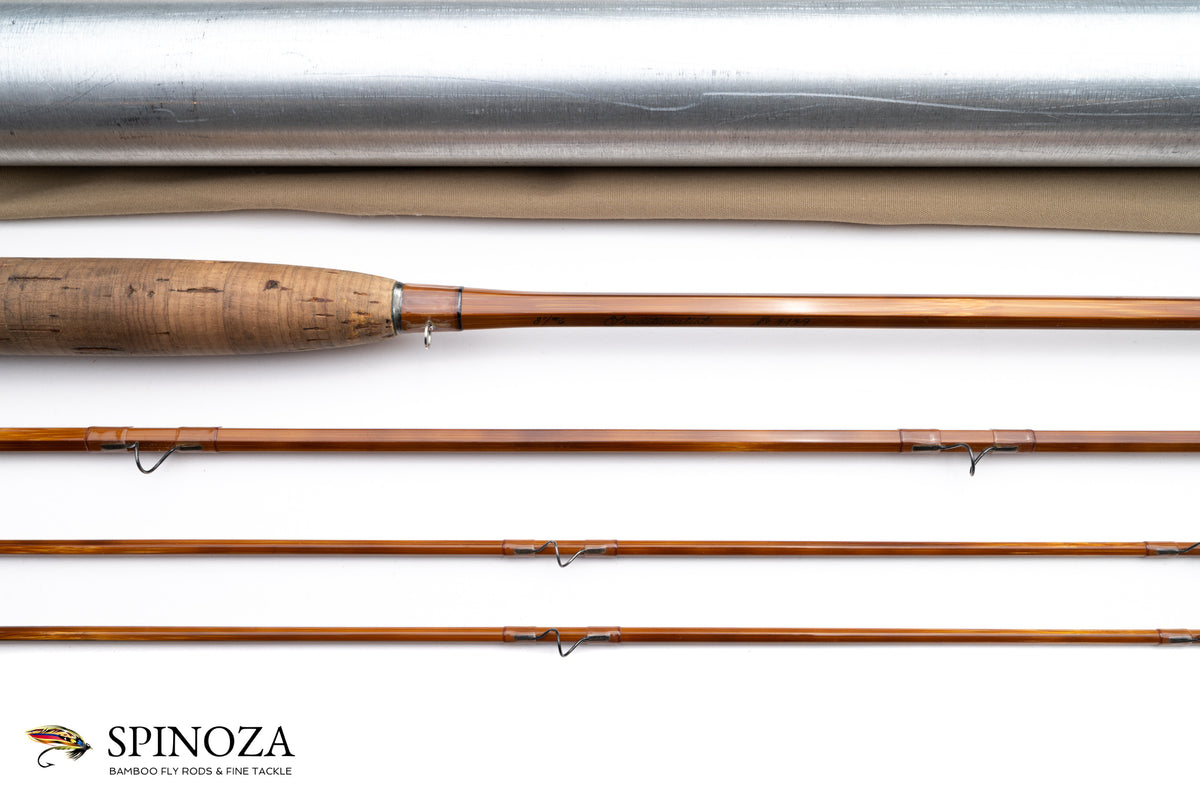 Thomas and Thomas Traditionalist Bamboo Fly Rod 8' 3/2 #6 - maker's marking and inscription