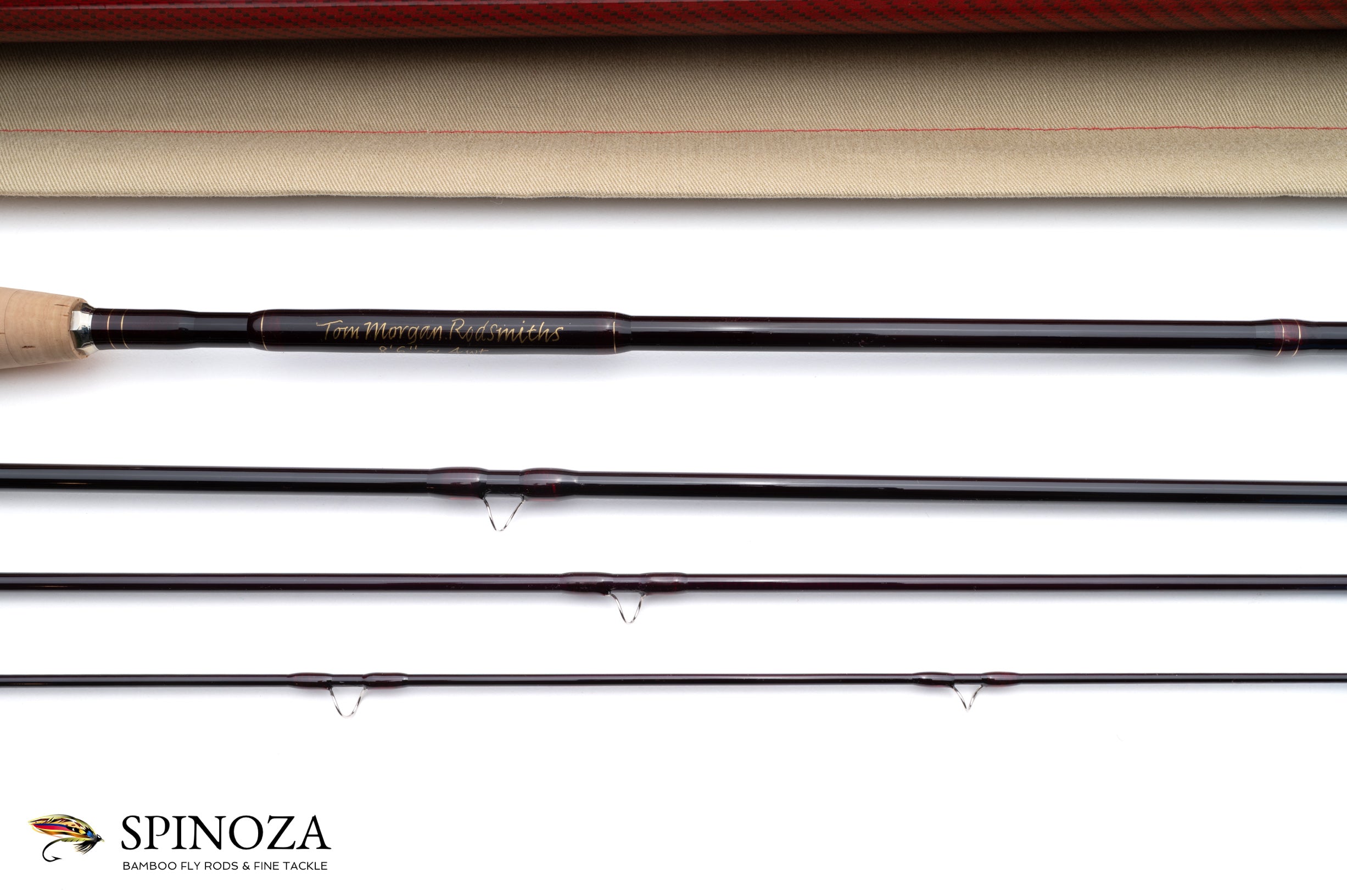 cheap graphite fly fishing rods Tom Morgan Graphite Fly Rod 8'6" 4/1 #4