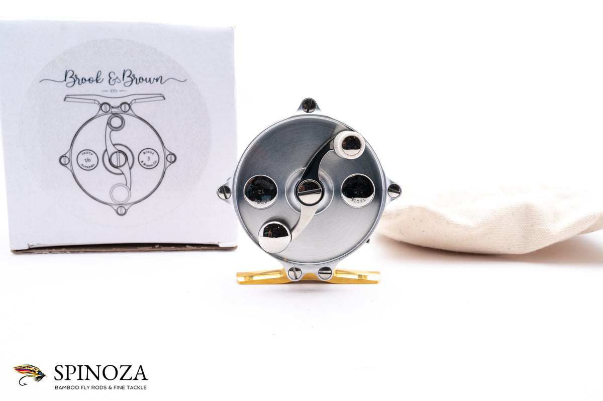 VR Design Trota Superba 1/0 Reel 2 3/4" (Brook and Brown)