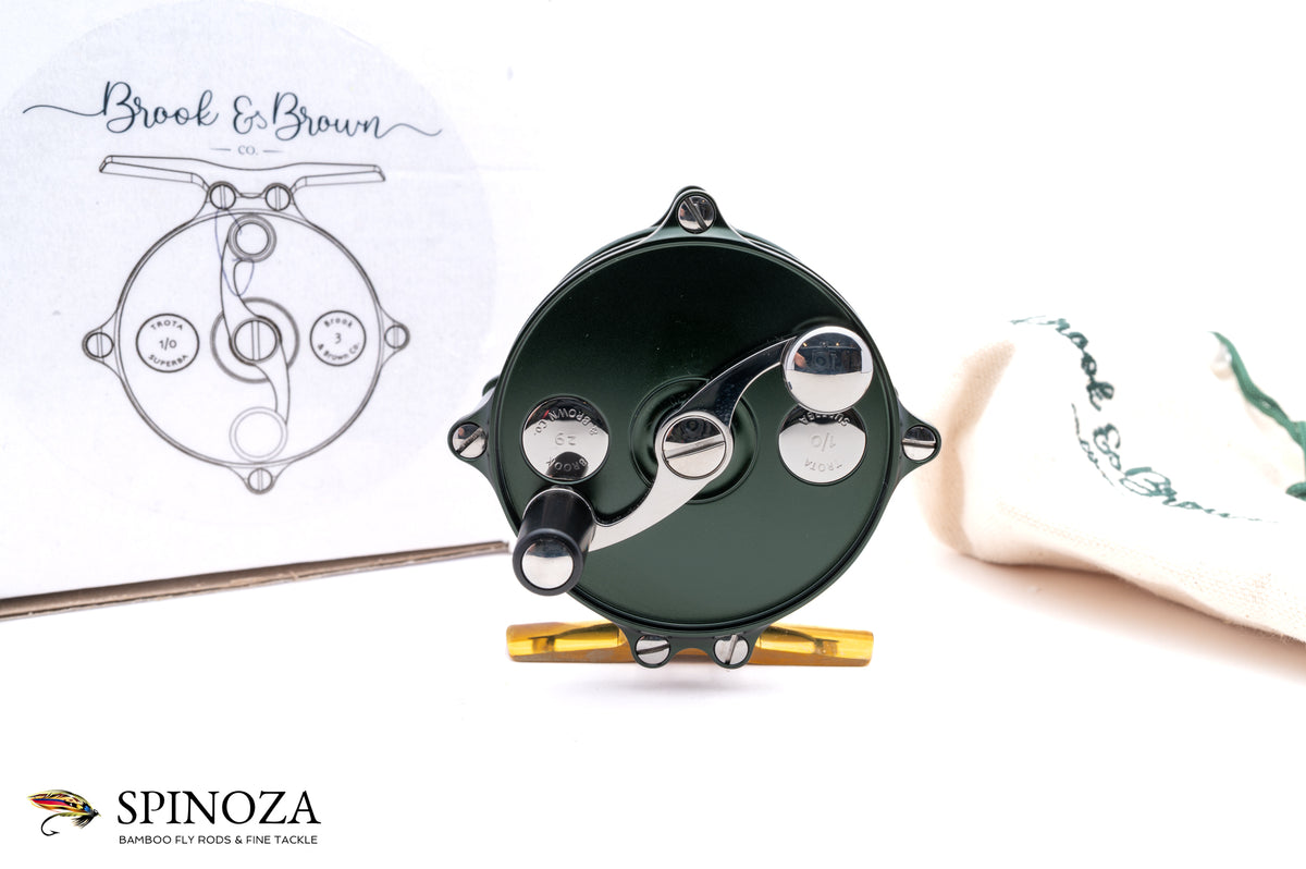 VR Design Trota Superba 1/0 Reel 2 3/4" (Brook and Brown) [SALE PENDING]