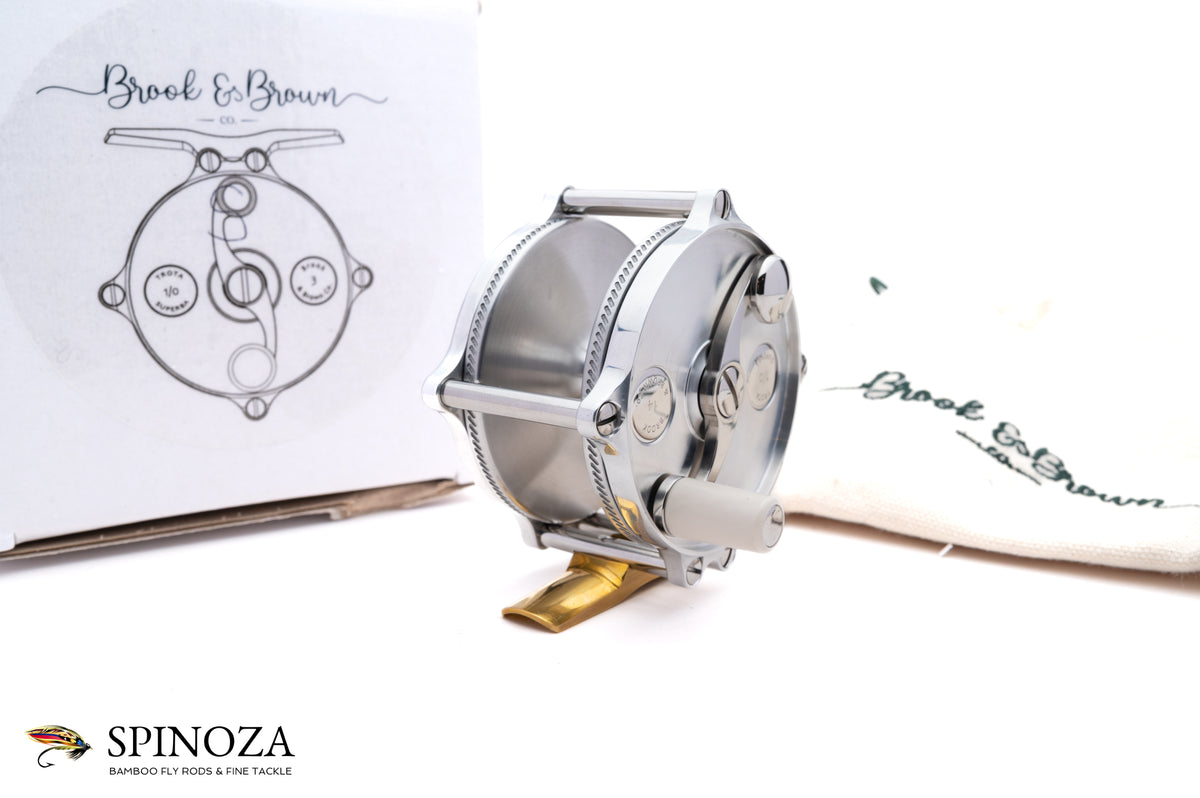 VR Design Trota Superba 1/0 Reel 2 3/4" (Brook and Brown) [SALE PENDING]