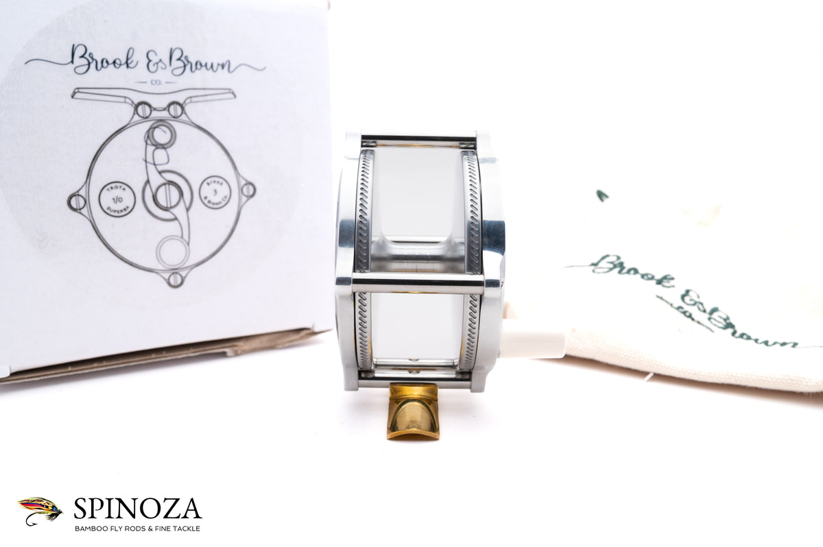 VR Design Trota Superba 1/0 Reel 2 3/4" (Brook and Brown) [SALE PENDING]