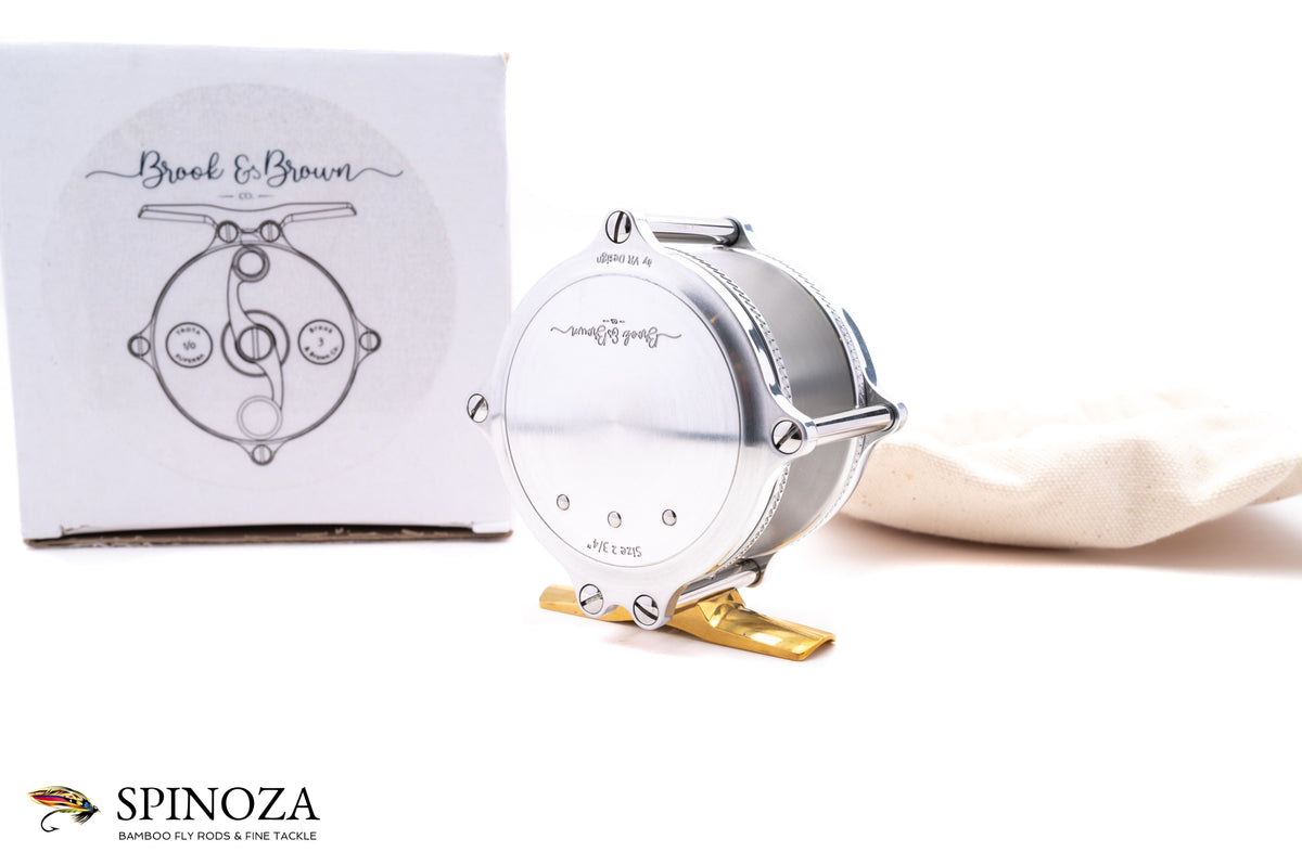 VR Design Trota Superba 1/0 Reel 2 3/4" (Brook and Brown)