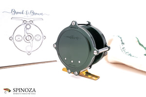 VR Design Trota Superba 1/0 Reel 2 3/4" (Brook and Brown) [SALE PENDING]