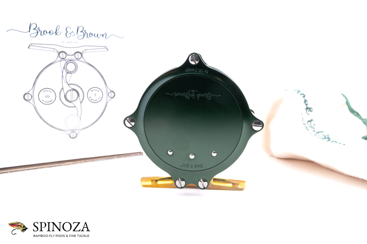VR Design Trota Superba 1/0 Reel 2 3/4" (Brook and Brown) [SALE PENDING]