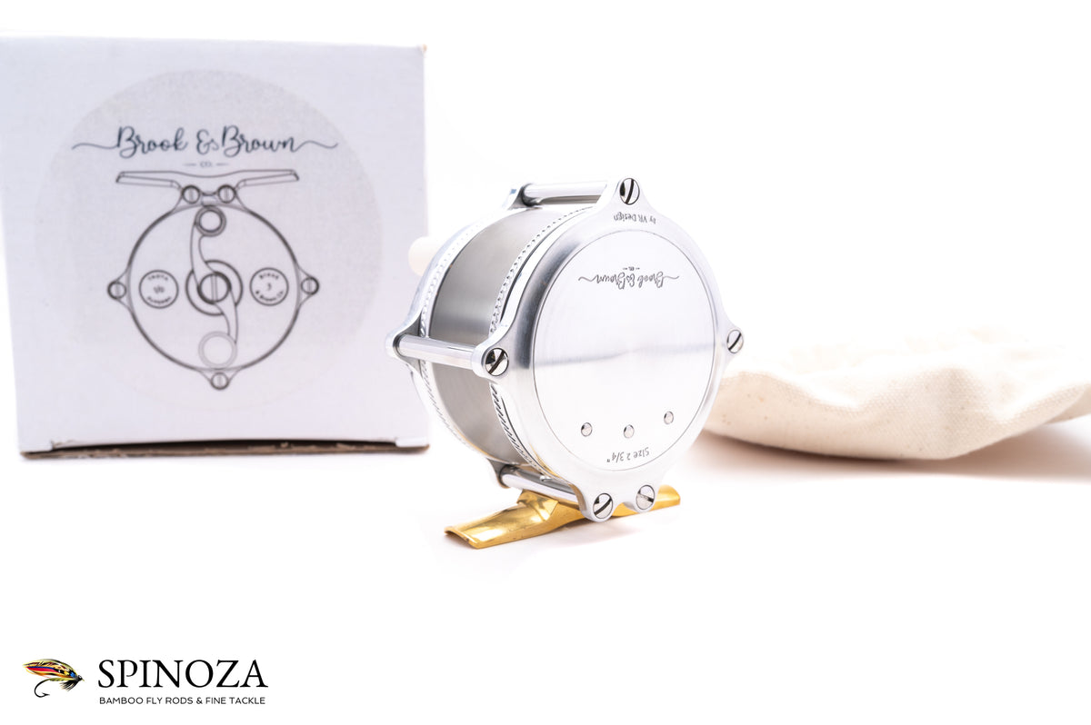 VR Design Trota Superba 1/0 Reel 2 3/4" (Brook and Brown)