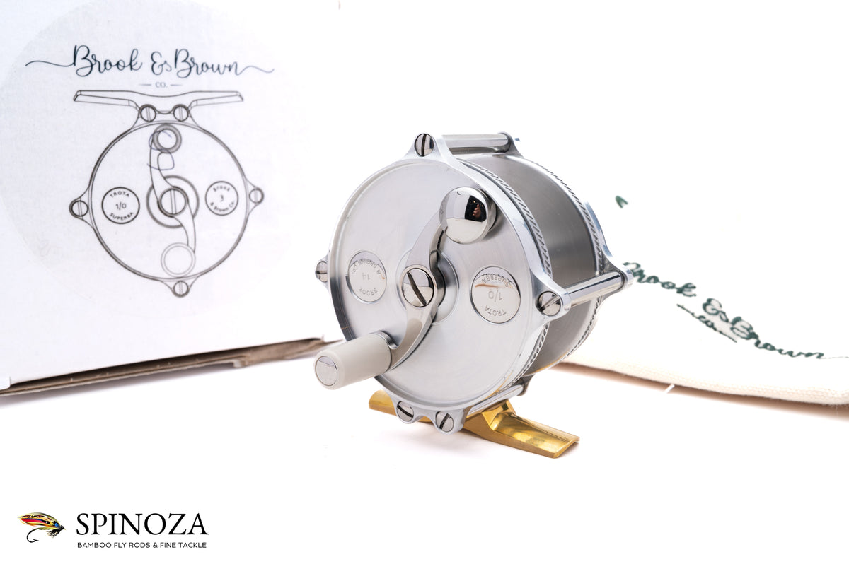 VR Design Trota Superba 1/0 Reel 2 3/4" (Brook and Brown) [SALE PENDING]