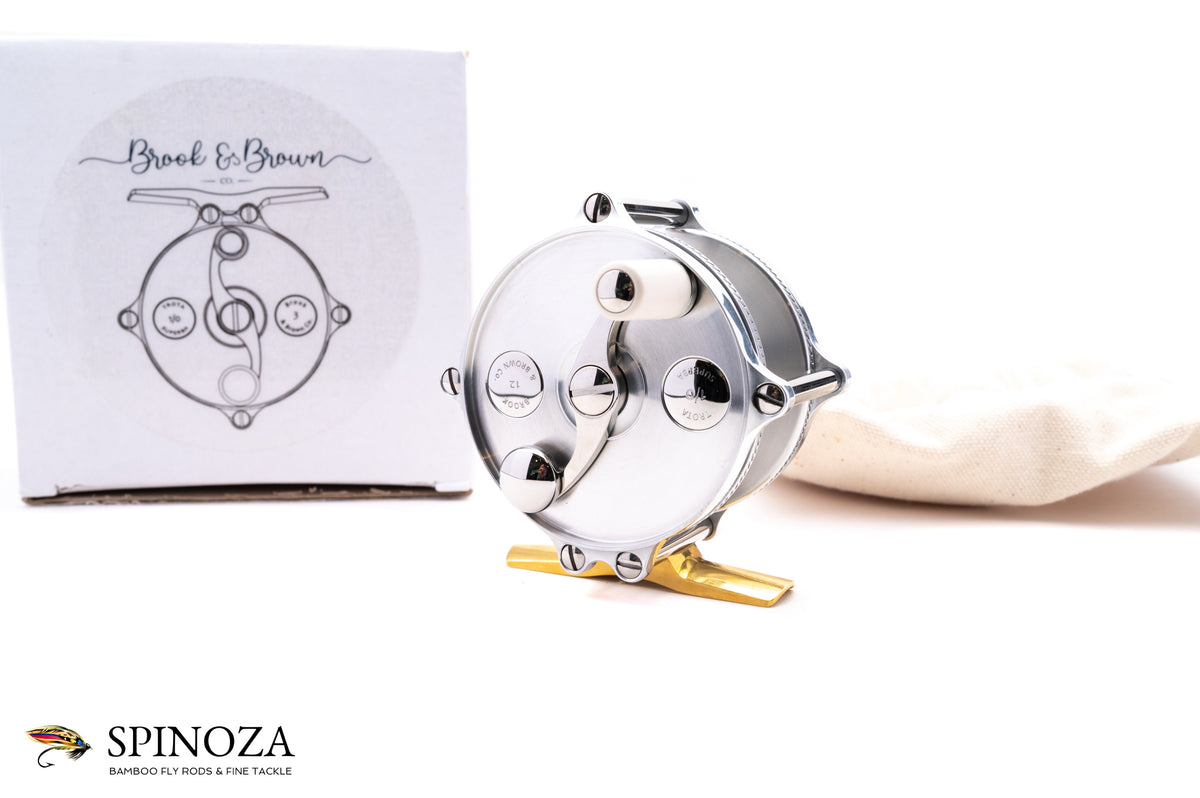 VR Design Trota Superba 1/0 Reel 2 3/4" (Brook and Brown)