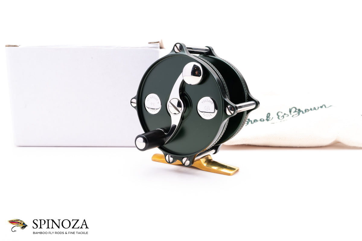 VR Design Trota Superba 1/0 Reel 2 3/4" (Brook and Brown)