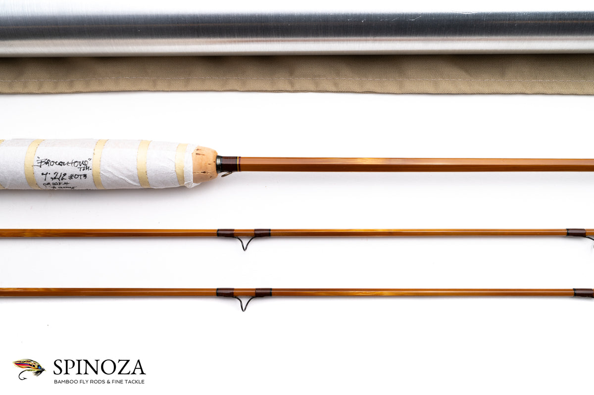 Walt Carpenter Browntone Fairy Bamboo Fly Rod 7' 2/2 #3/4