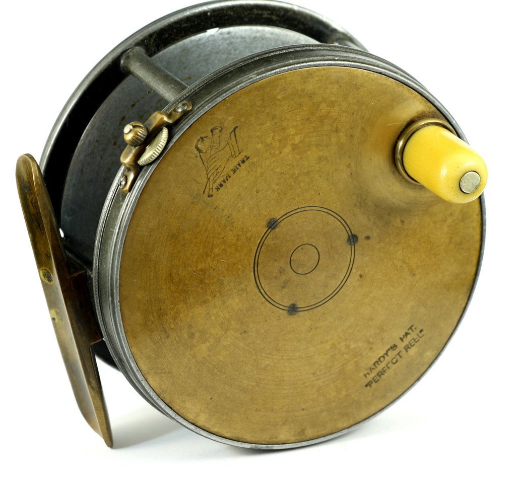 Hardy Brass Face Perfect 4 Fly Reel 1906