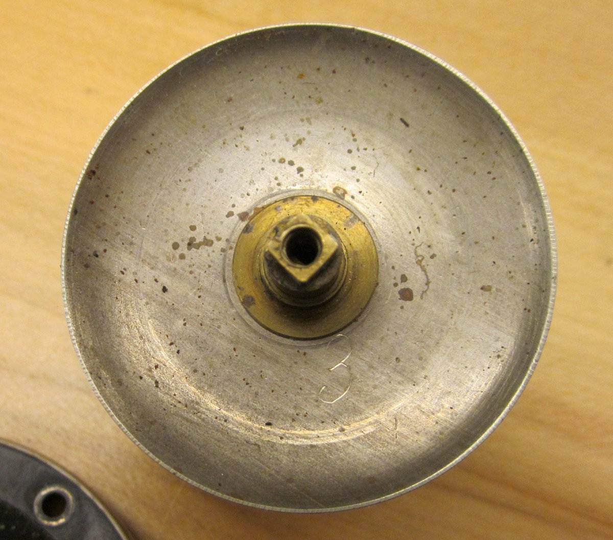 Montague / US Net & Twine nickel silver fly reel - size 60yd