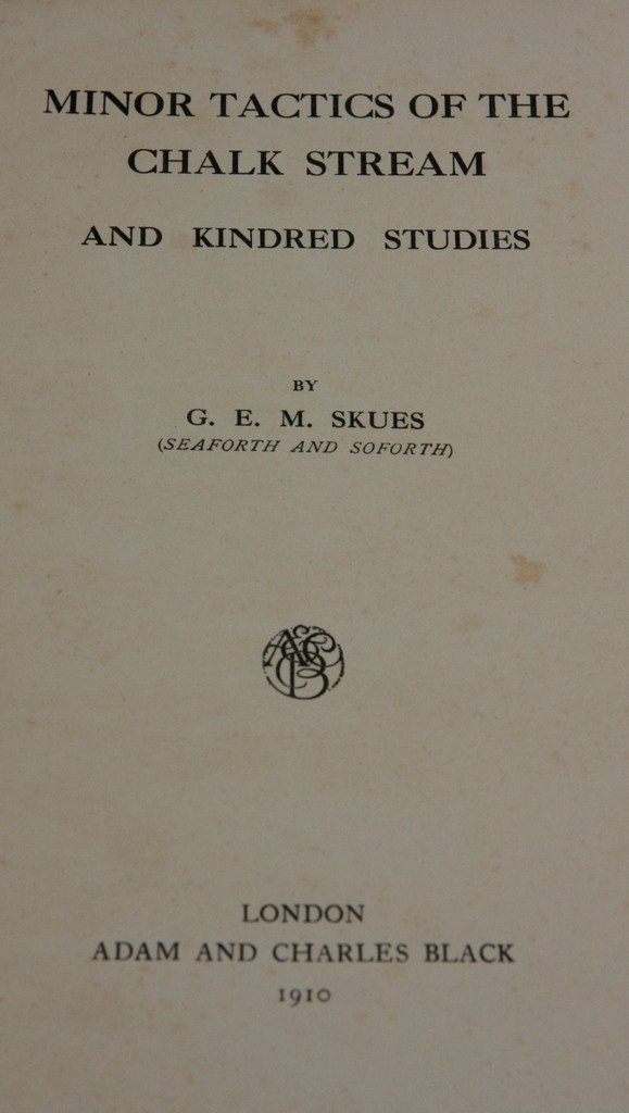 G.E.M. Skues - First Edition Book Set