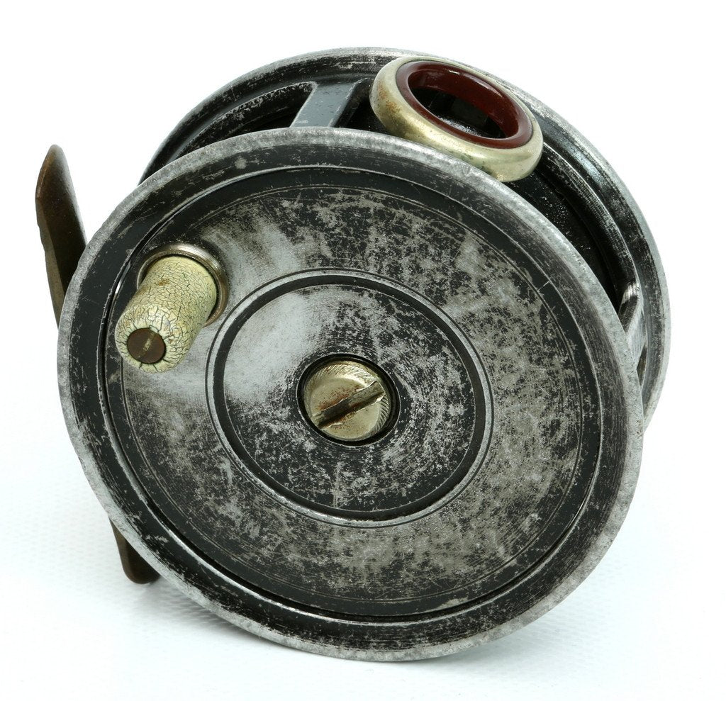 JW Young 3" Pattern 1 red agate fly reel 