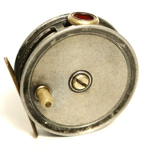 JW Young 3 1/2" Pattern 1 red agate fly reel 