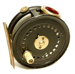 JW Young 3 1/8" Farlow's red agate fly reel