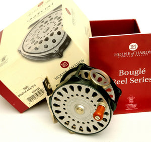 Hardy Bougle Agate Lightweight III Fly Reel – mint, boxed, complete 